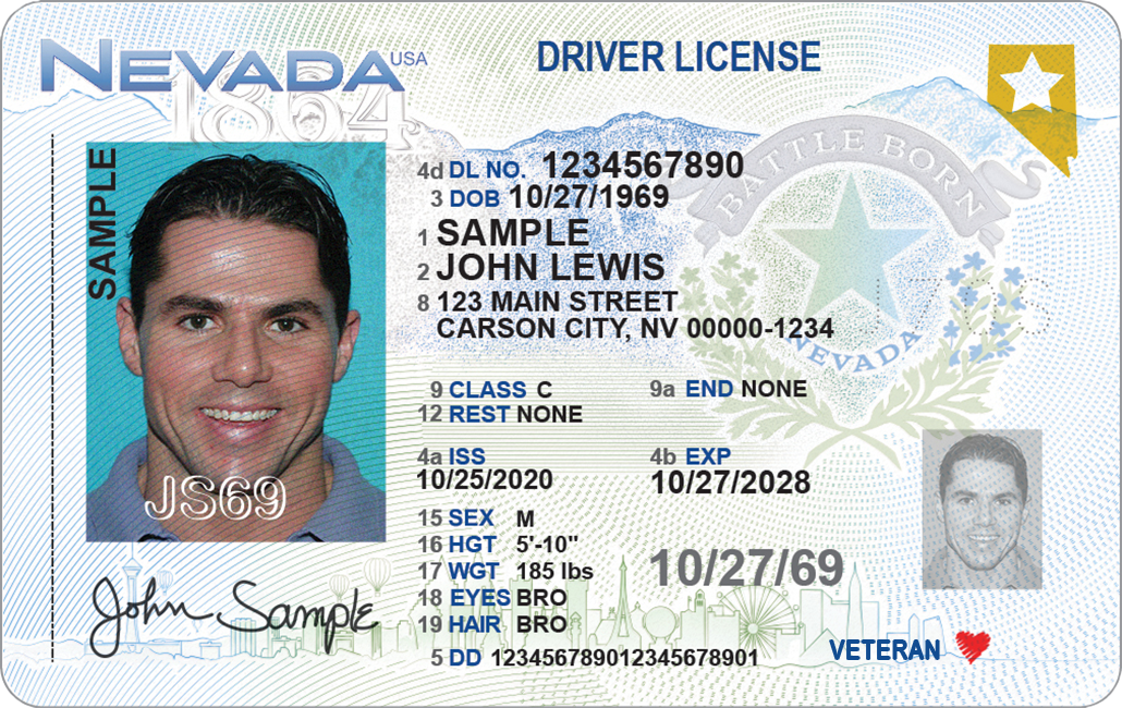 Nevada Driver’s License